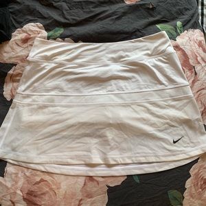 White nike skirt